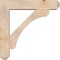 Ekena Millwork Legacy Craftsman Smooth Bracket w/ Offset Brace, Douglas Fir, 7 1/2"W x 36"D x 36"H BKT0806X36X36LEC04SDF - alternate 3